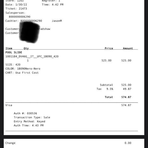 Versace Pool Slides - Picture 6 of 6